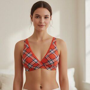 Arizona Body Organic Cotton V Neck Bralette